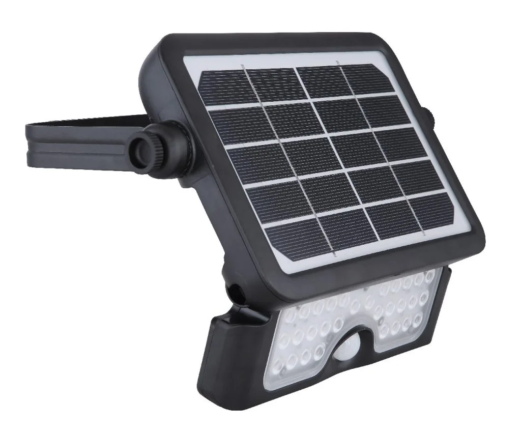 SOLARNA LAMPA PLASTIKA CRNA, 1XLED — slika 3