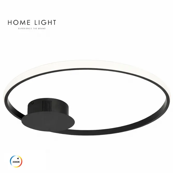 SOLEA 86 LED PLAFONJERA 22W 3000K CRNA — slika 3