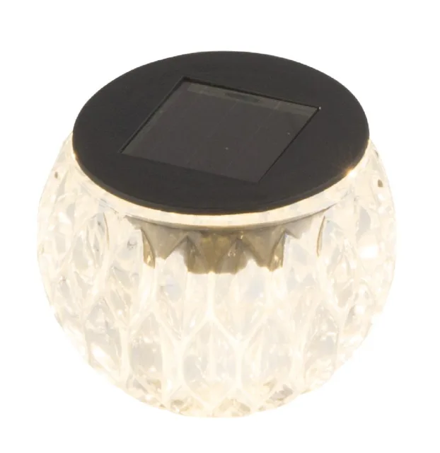 SOLARLEUCHTE KUNSTSTOFF SCHWARZ, 1XLED