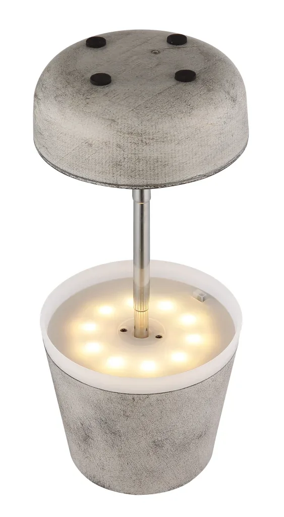 SOLARLEUCHTE KUNSTSTOFF SANDFARBEN, 10XLED — slika 5