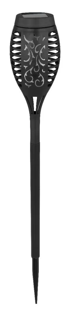 SOLARLEUCHTE KUNSTSTOFF SCHWARZ, 12XLED — slika 2