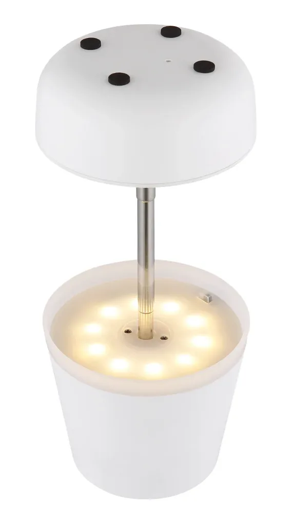 SOLARLEUCHTE KUNSTSTOFF WEIß, 10XLED — slika 5