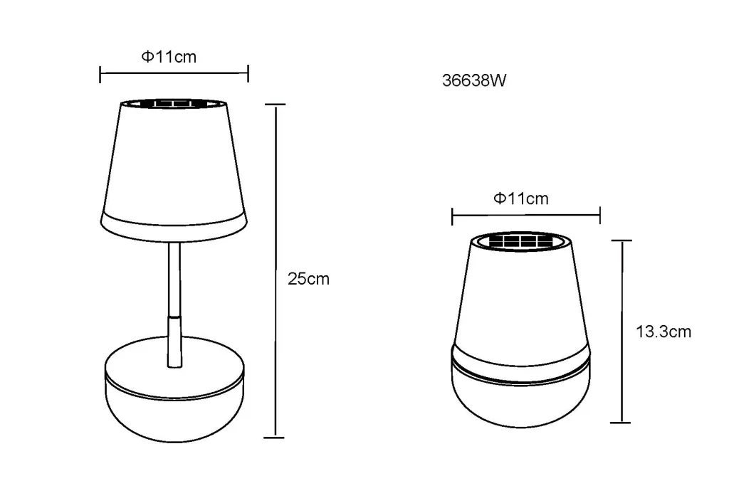 SOLARLEUCHTE KUNSTSTOFF WEIß, 10XLED — slika 8
