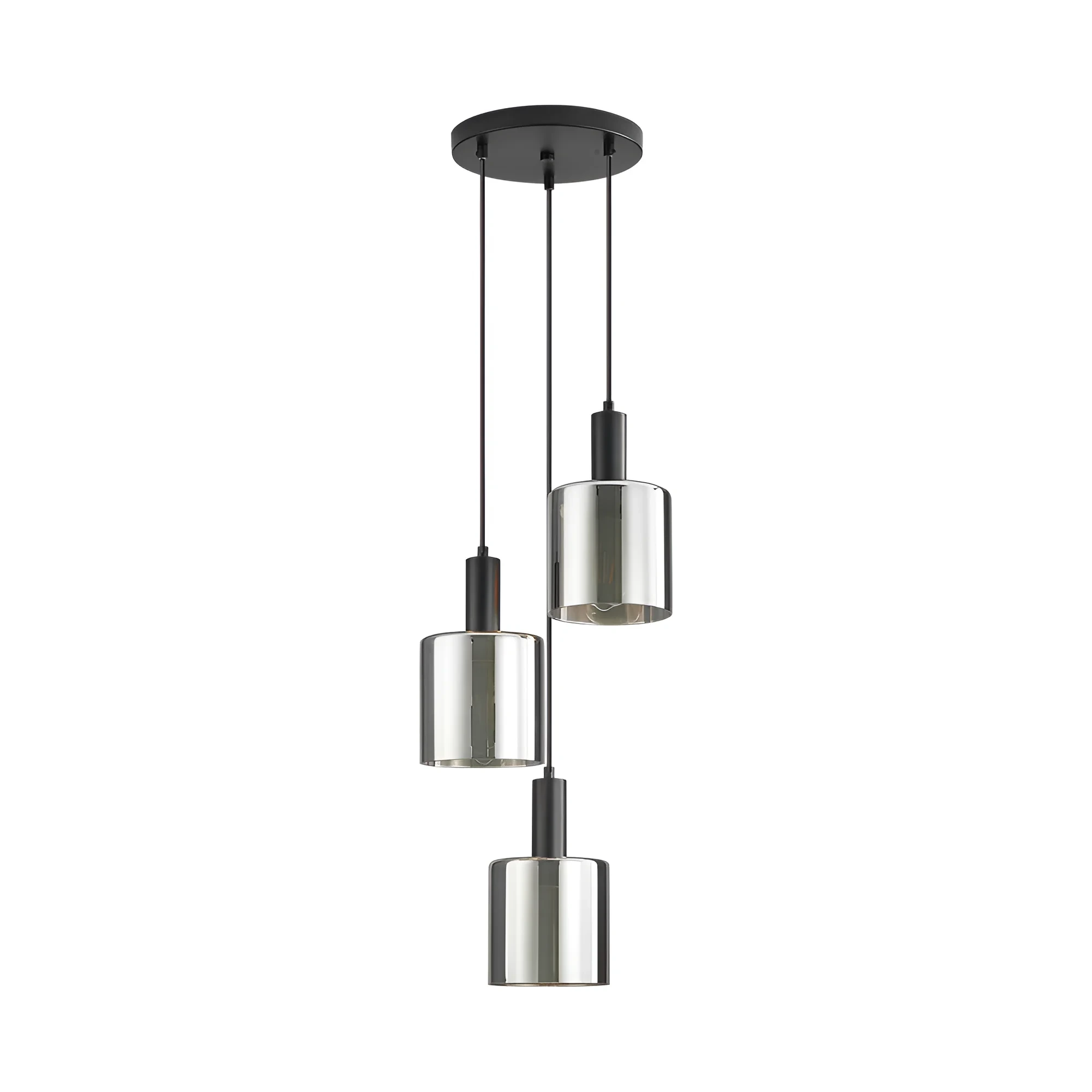 VISILICA 3-GLAVA E27 SMOKE — slika 3