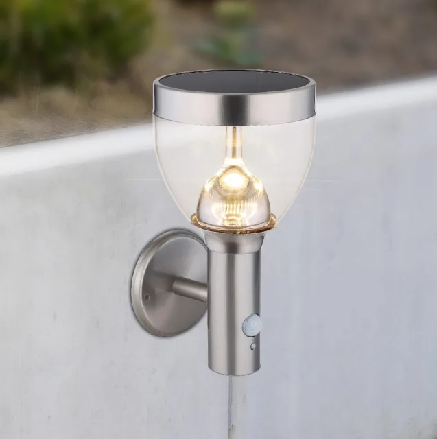 SOLARNA LAMPA NERĐAJUĆI ČELIK, 1XLED
