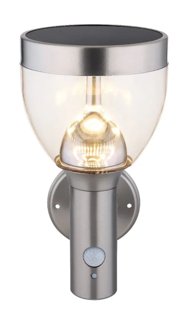 SOLARNA LAMPA NERĐAJUĆI ČELIK, 1XLED — slika 3