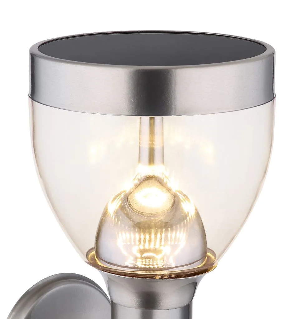 SOLARNA LAMPA NERĐAJUĆI ČELIK, 1XLED — slika 4