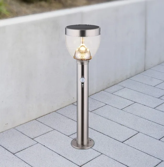 SOLARLEUCHTE EDELSTAHL, 1XLED