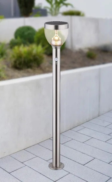 SOLARLEUCHTE EDELSTAHL, 1XLED