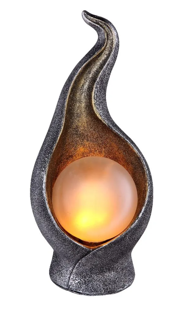 SOLARLEUCHTE KUNSTSTOFF SILBERFARBEN, 36XLED — slika 4