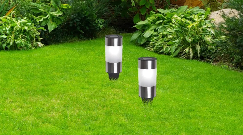 SOLARNA LAMPA NERĐAJUĆI ČELIK, 1XLED — slika 3