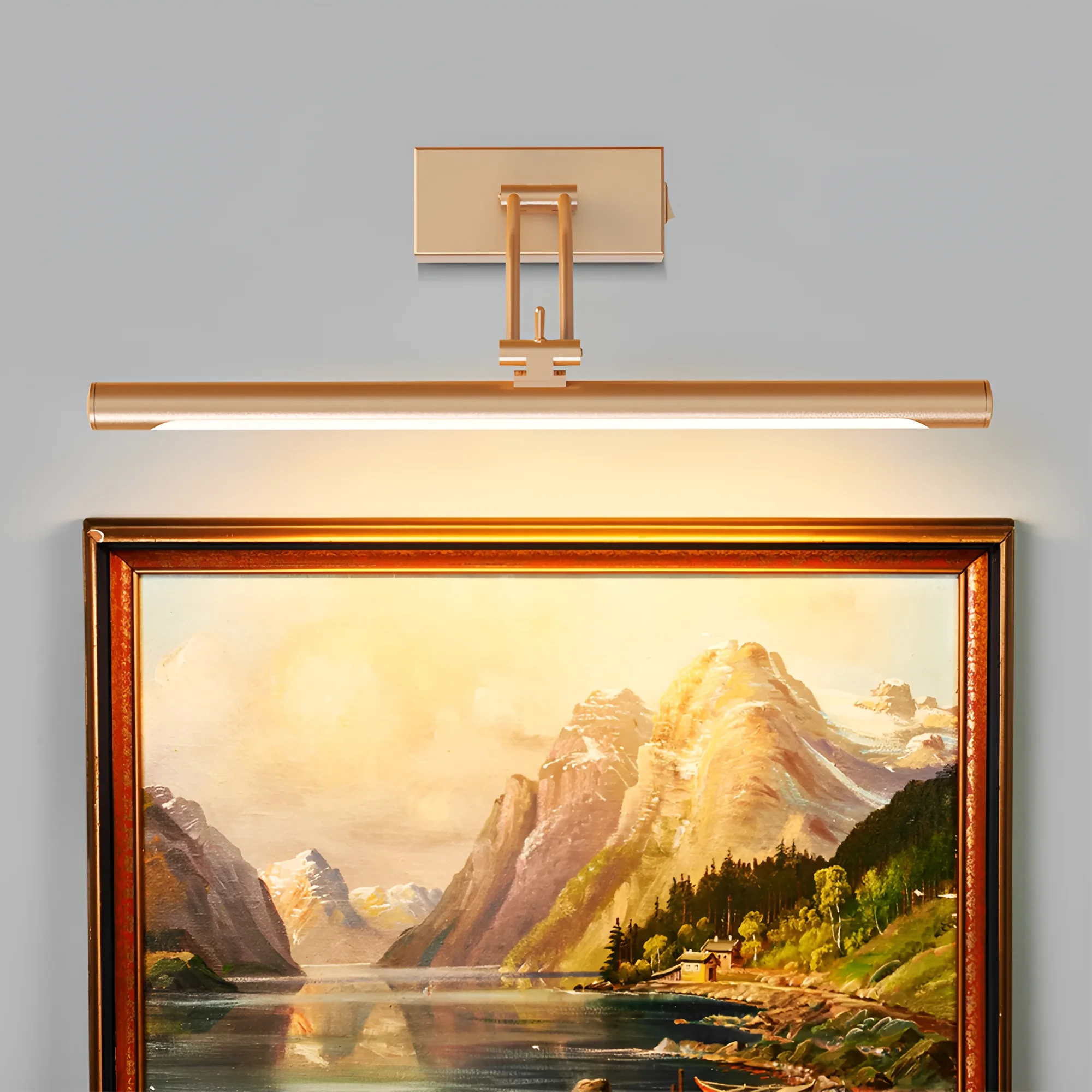 LED LAMPA ZA OGLEDALO 400MM 8W ZLATNI CCT IP20 — slika 2