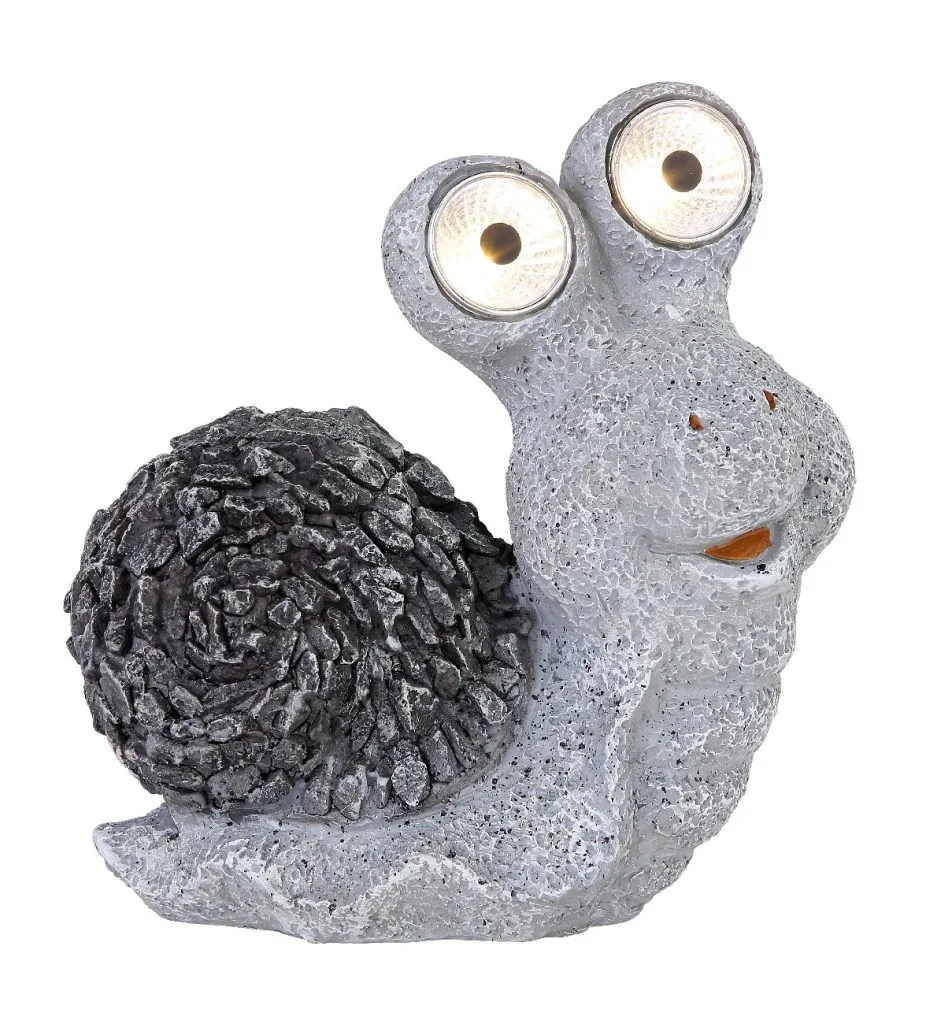 SOLARLEUCHTE KUNSTSTOFF GRAU, 2XLED — slika 4