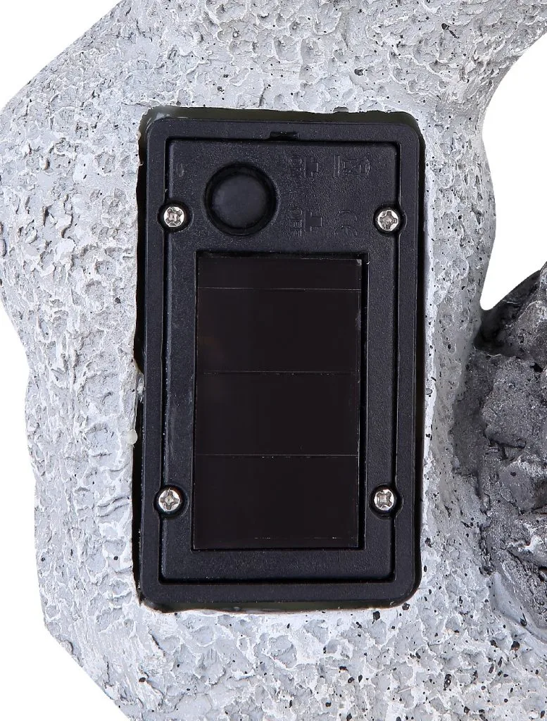 SOLARLEUCHTE KUNSTSTOFF GRAU, 2XLED — slika 5