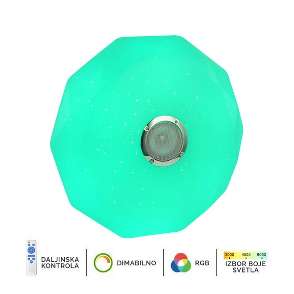 LED plafonjera sa zvučnikom LP-801-28 — slika 3