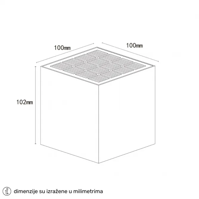 SOLARNA SVETILJKA TAYO 3W 3CCT 300lm CRNA IP65 — slika 11