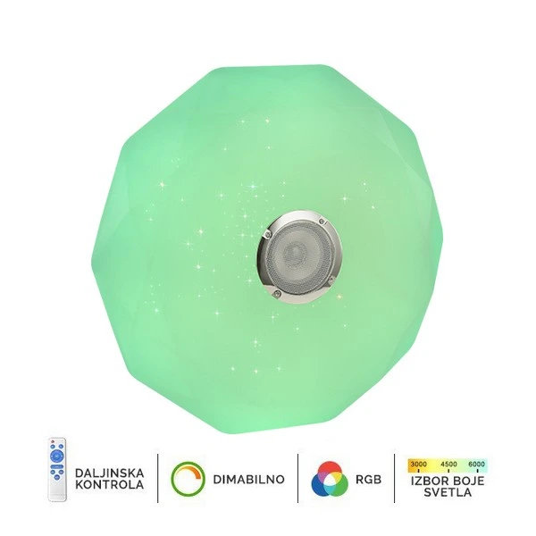 LED plafonjera sa zvučnikom LP-801-28 — slika 4