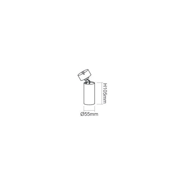 Plafonska lampa AFS112-1C WH — slika 3