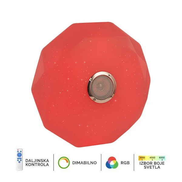LED plafonjera sa zvučnikom LP-801-28 — slika 5