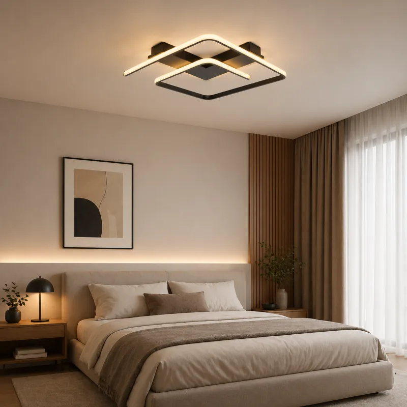 SOLEA 155 LED PLAFONJERA 36W CCT CRNA — slika 2