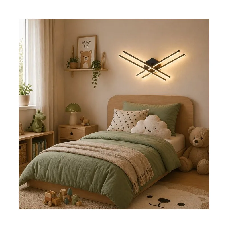 SOLEA 151 PLAFONSKA SVETILJKA 40W CCT CRNA — slika 3