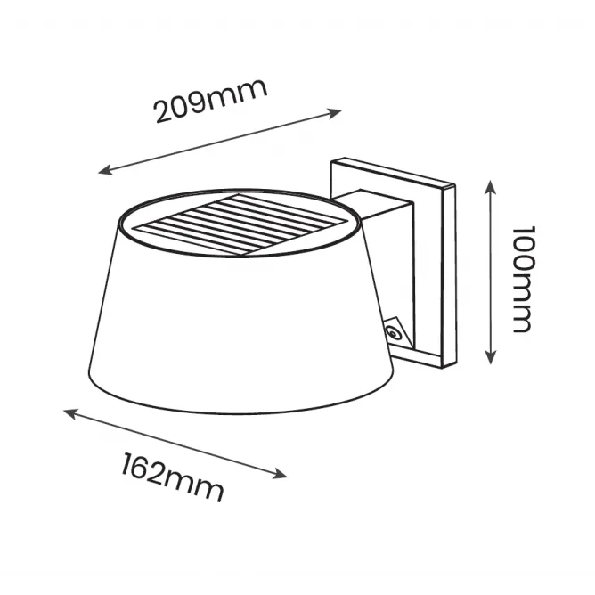 SOLARNA LED SVETILJKA SWL-28 6.25W 4000K IP54 — slika 4