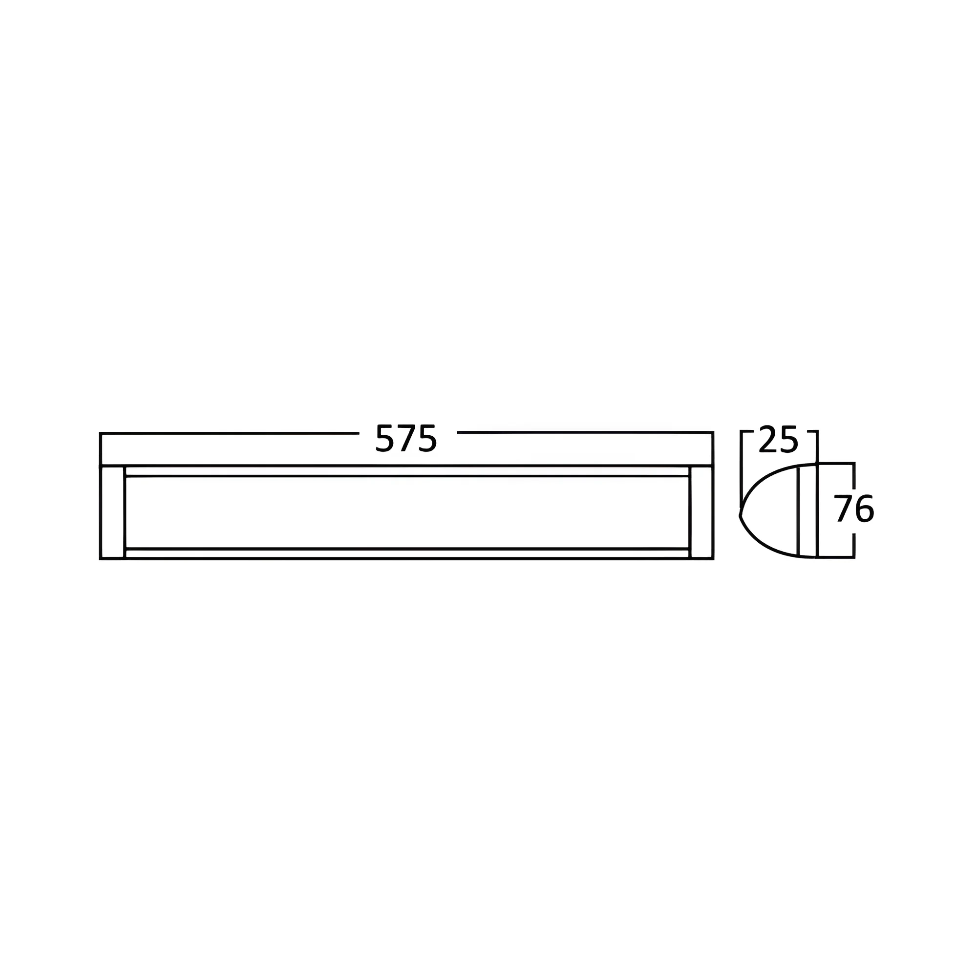 LED LINIJSKA SVETILJKA 0.6M 18W CCT — slika 7