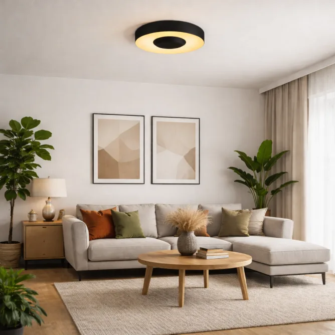 SOLEA 76 LED PLAFONJERA 20W CCT CRNA — slika 2