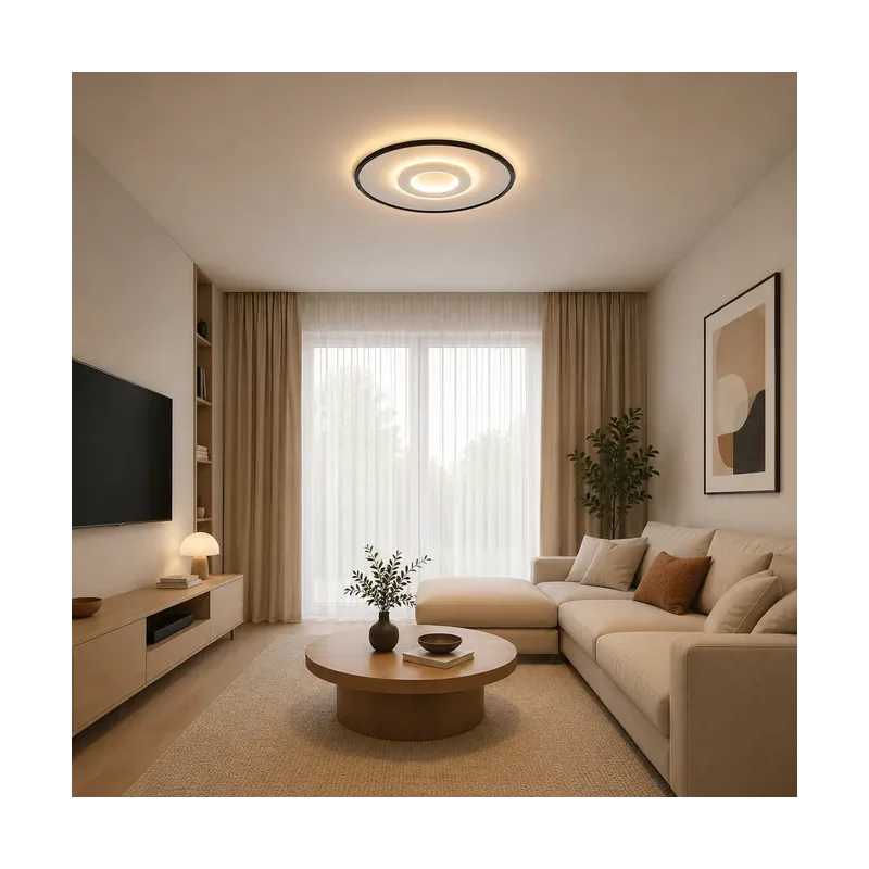 SOLEA 75 LED PLAFONJERA 30W CCT CRNA — slika 2