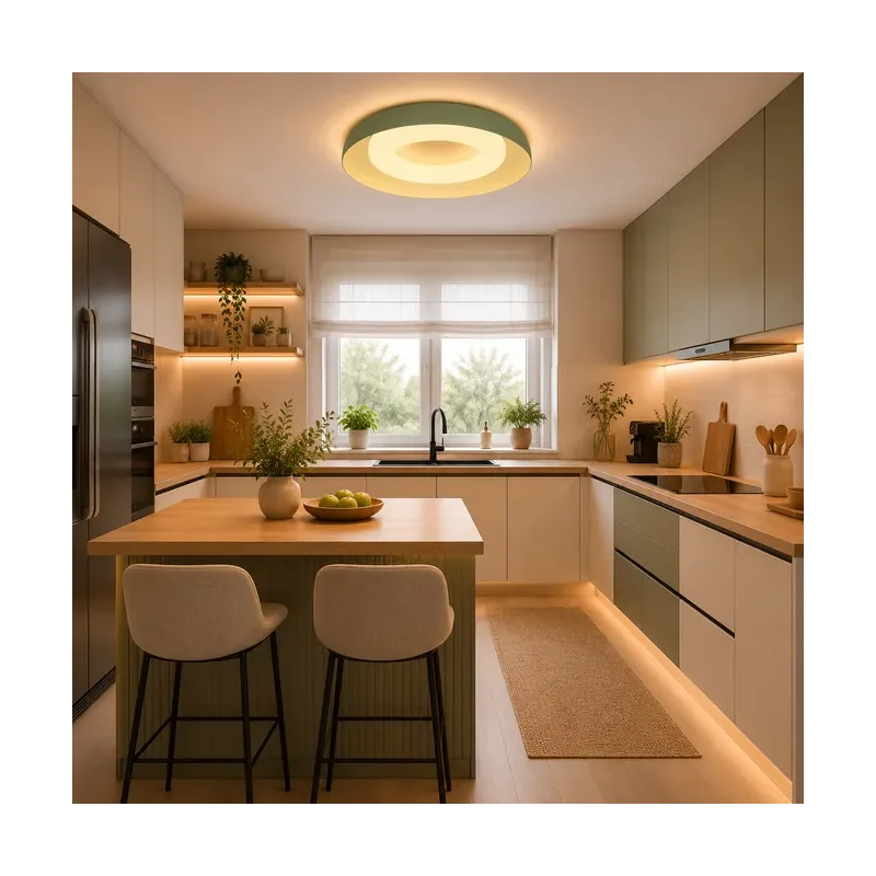 SOLEA 72 LED PLAFONJERA 24W CCT ZELENA — slika 2