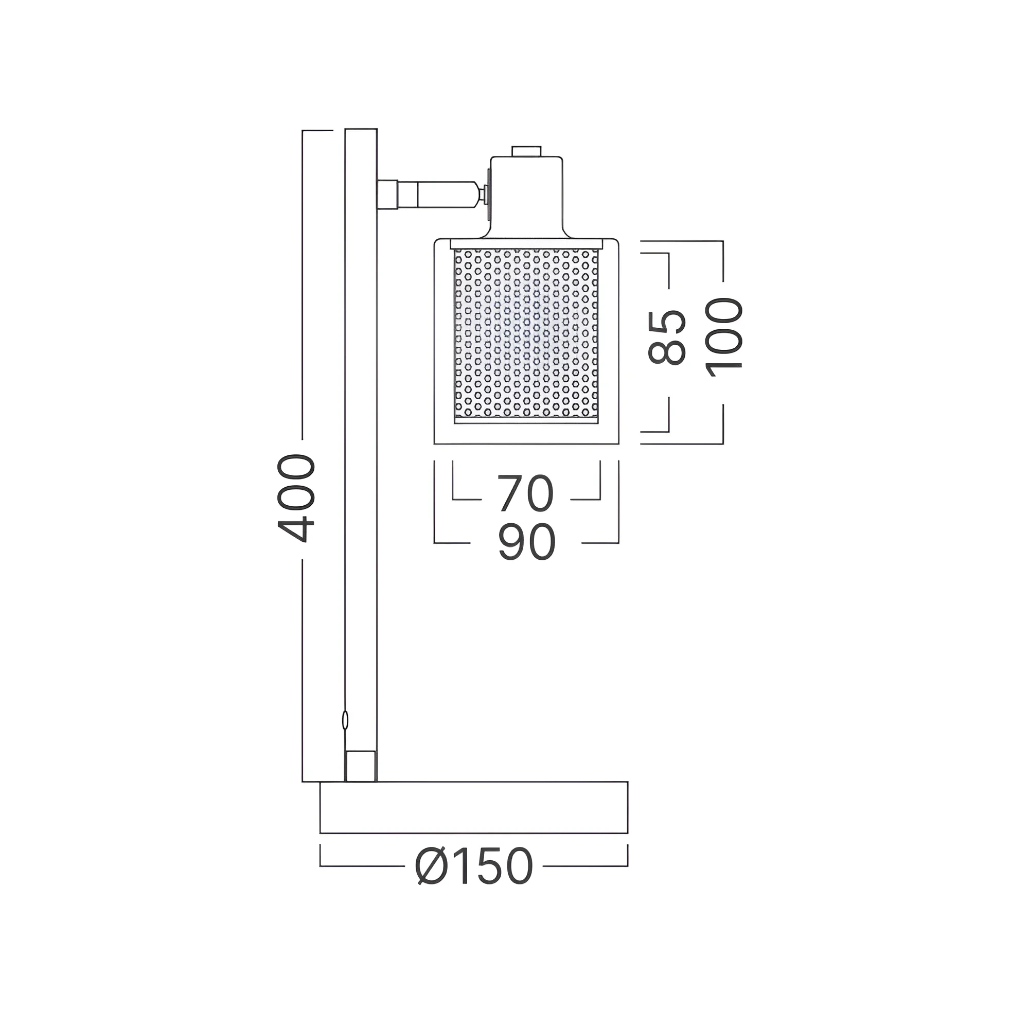 STONA LAMPA E14 BAKARNA — slika 5