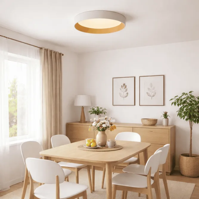 VESTA 684 PLAFONSKA SVETILJKA 40W 3000/4000K BELA — slika 2