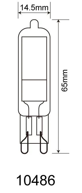 LED LEUCHTMITTEL GLAS KLAR, 1XG9 LED — slika 4