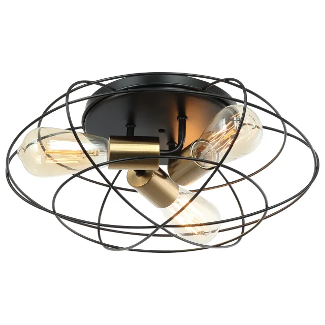 Plafonska lampa F7247-3C BK