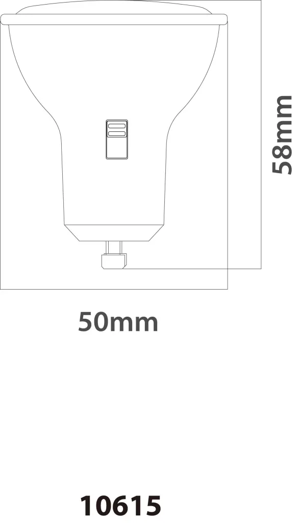 LED LEUCHTMITTEL KUNSTSTOFF WEIß, 1XGU10 LED — slika 5