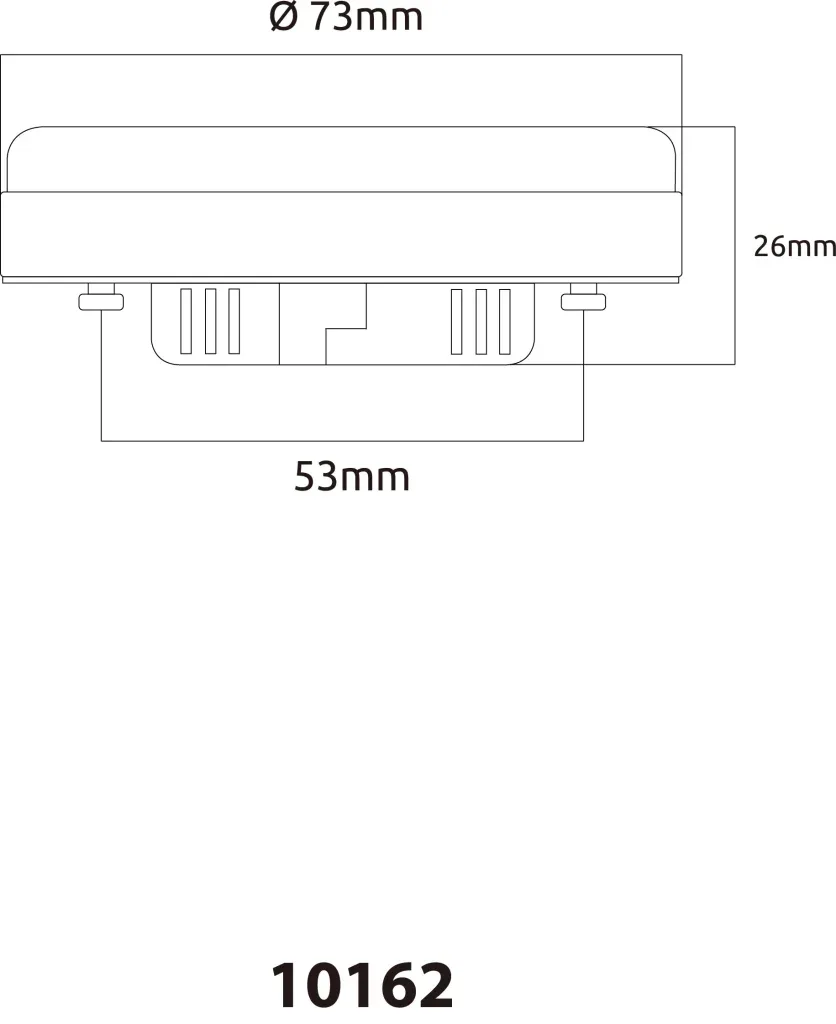 LED LEUCHTMITTEL KUNSTSTOFF OPAL, 1XGX53 LED — slika 4
