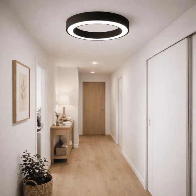 VESTA 680 PLAFONSKA SVETILJKA 50W 3000/4000K CRNA — slika 2
