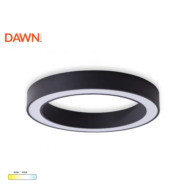 VESTA 680 PLAFONSKA SVETILJKA 50W 3000/4000K CRNA — slika 3