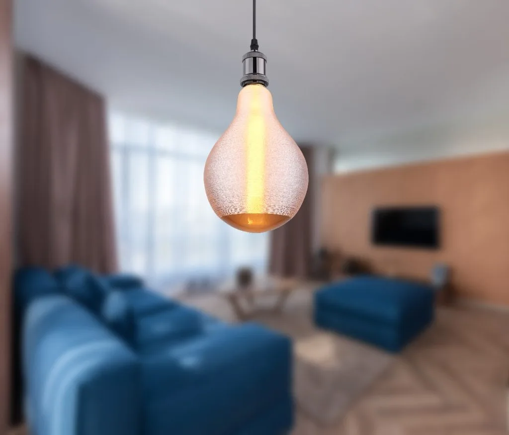 LED SIJALICA GLAS RAUCHFARBEN, 1XE27 LED — slika 2
