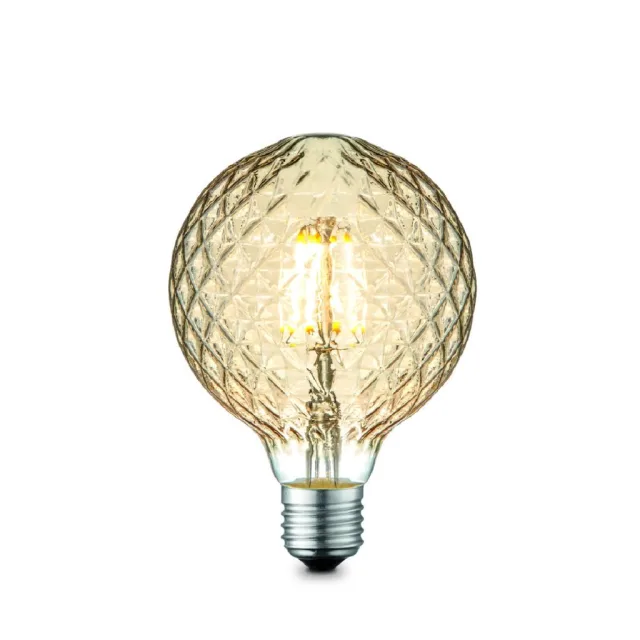 LED SIJALICA STAKLO AMBER, 1XE27 LED