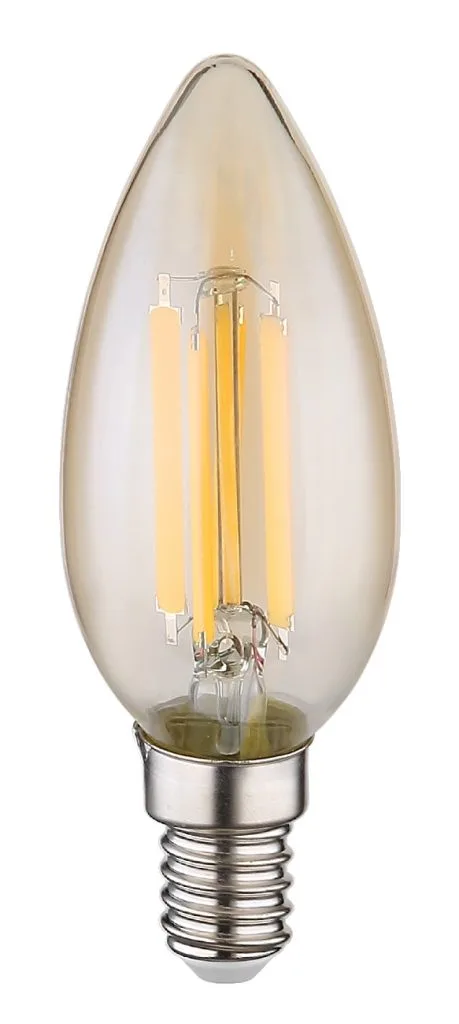 LED SIJALICA STAKLO AMBER, 1XE14 LED — slika 2