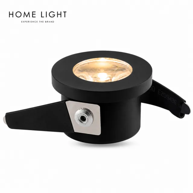 LED ROZETNA L1030-3 OKRUGLA 3W 4000K CRNA