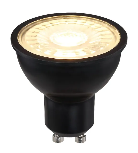 LED SIJALICA PLASTIKA CRNA, 1XGU10 LED