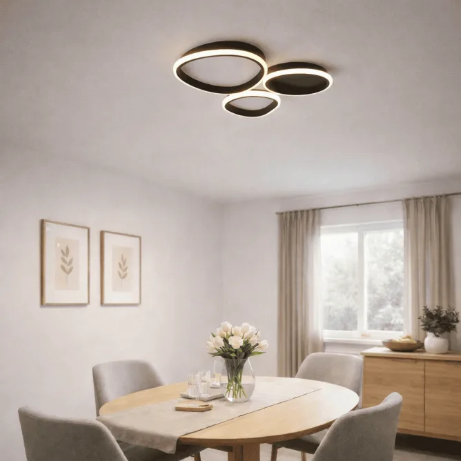 SOLEA 19 PLAFONSKA SVETILJKA 30W 3000/4000/6000K CRNA — slika 2