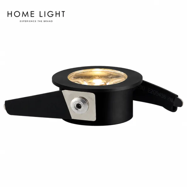 LED ROZETNA L0860-16 1W 3000K CRNA