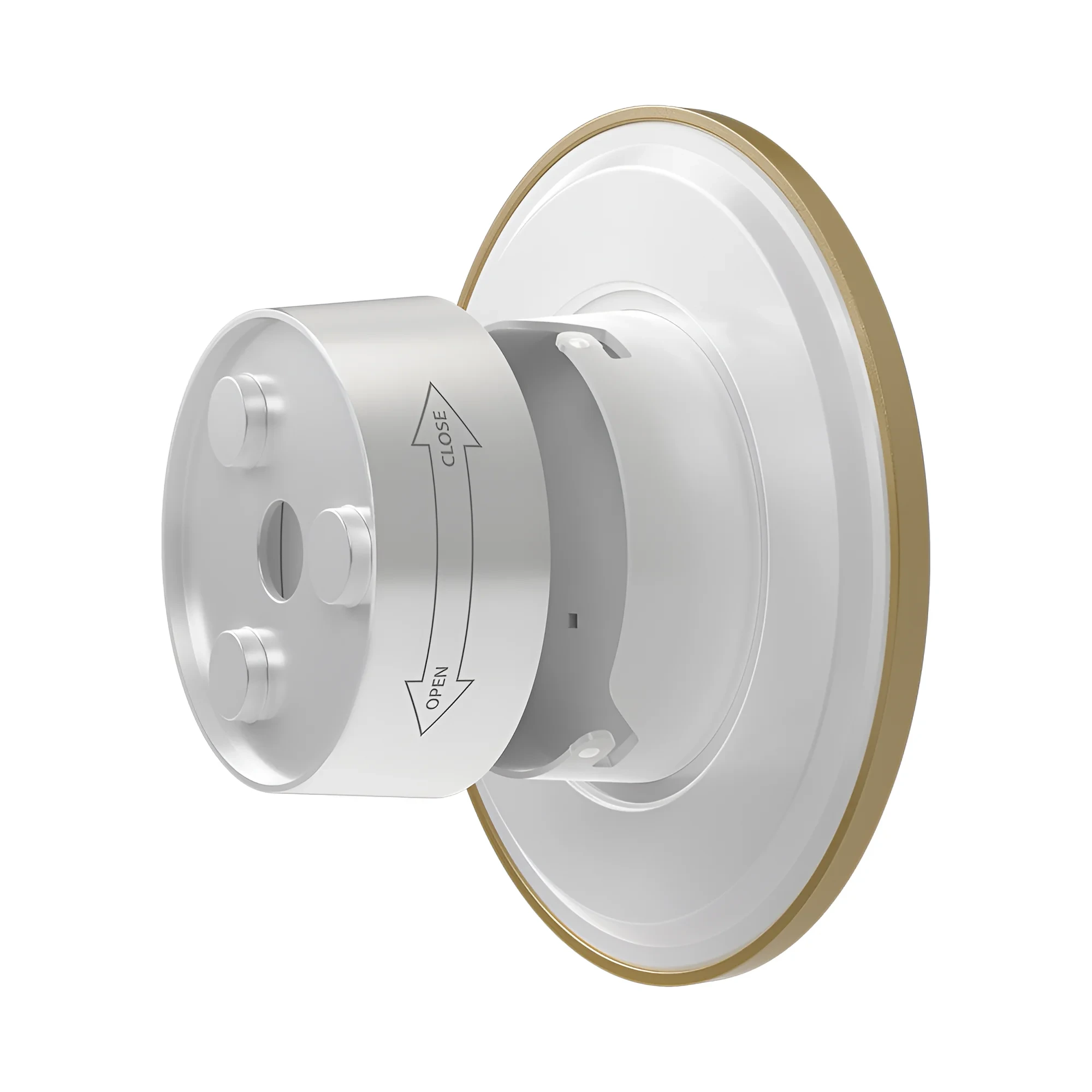 LED ZIDNA SVETILJKA OKRUGLA 12W ZLATNI CCT IP65 — slika 5