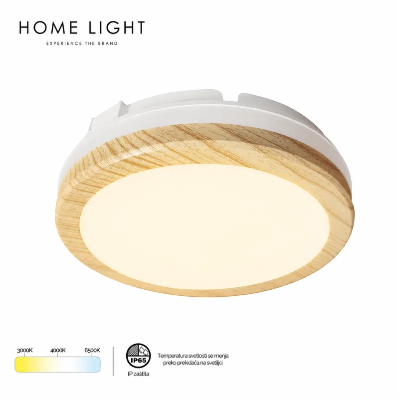 LED PLAFONJERA MONA-200-20W 3000/4000/6500K IP65 DRVO — slika 2