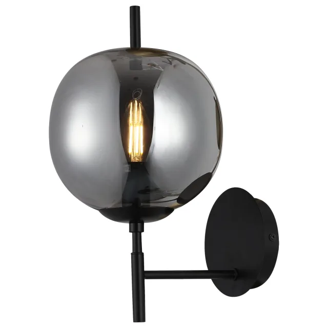 Zidna lampa F4014-1Z BK+SM