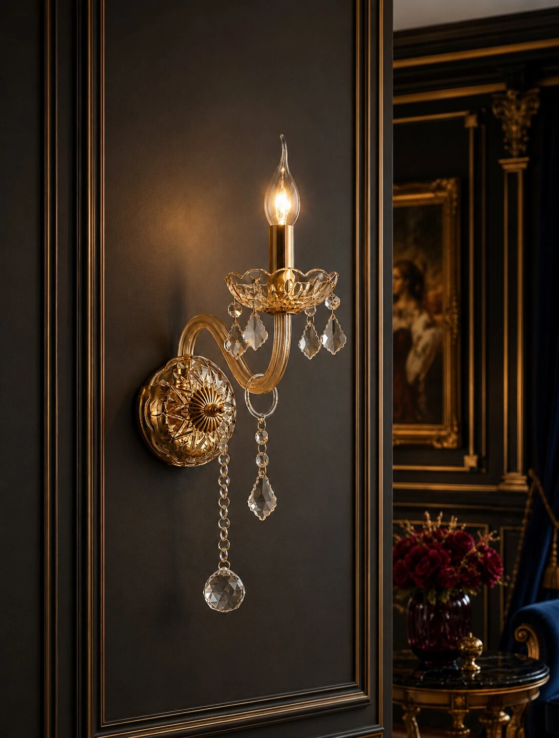Zidna lampa ML1415-1 CHA — slika 2