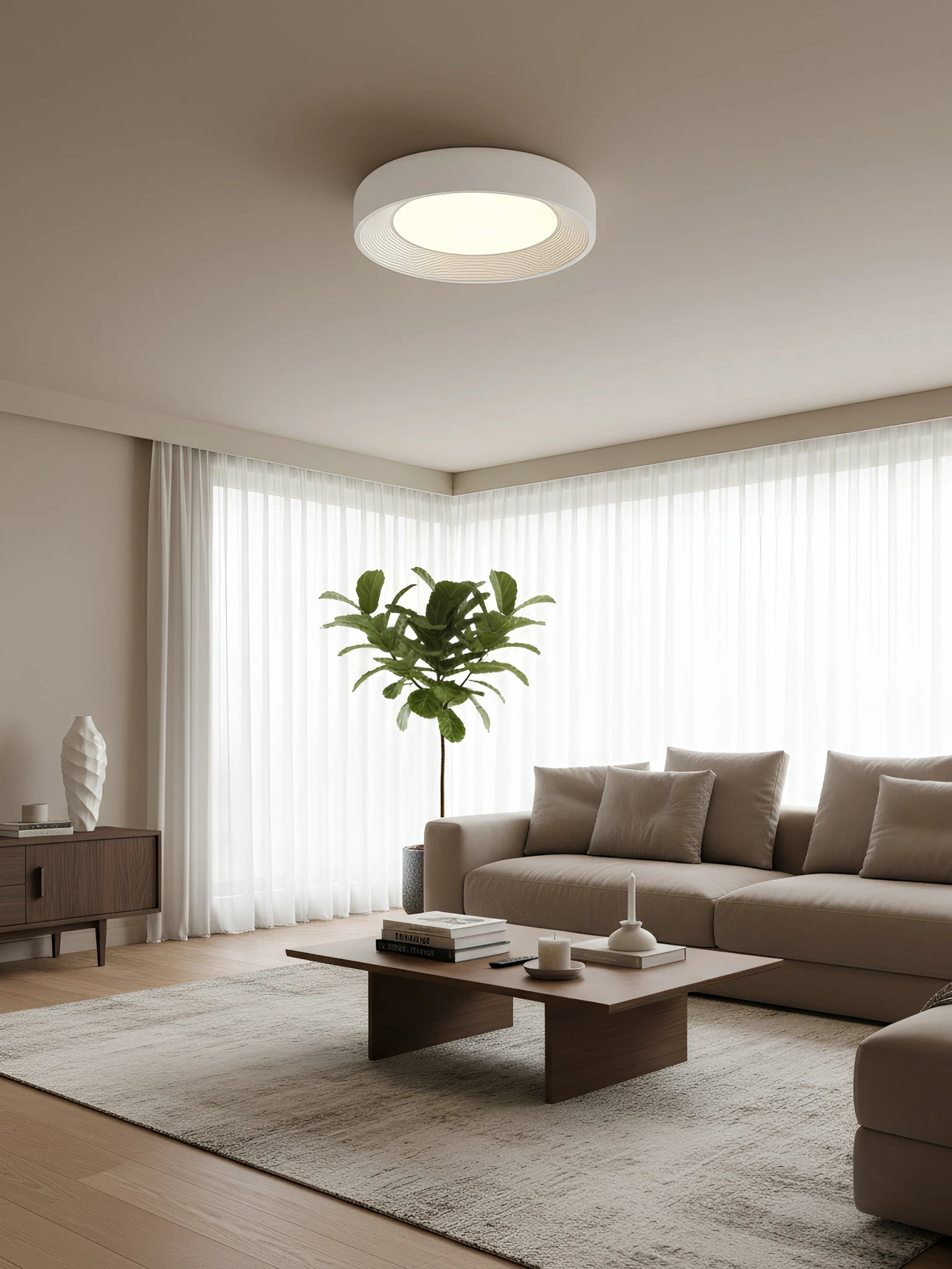 LED plafonska lampa F2096-67C WH — slika 4